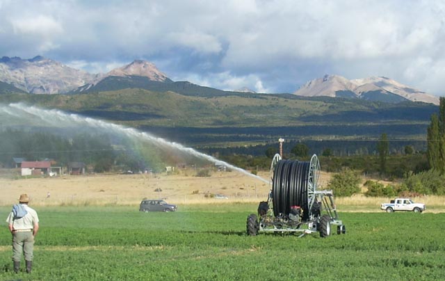 Como instalar un cañon de riego